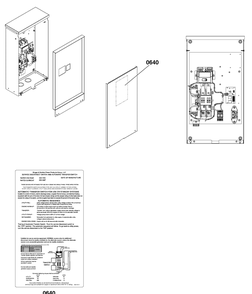 Decals Group - Ats Informational Diagram and Parts List for 040633-00  Briggs and Stratton Generator